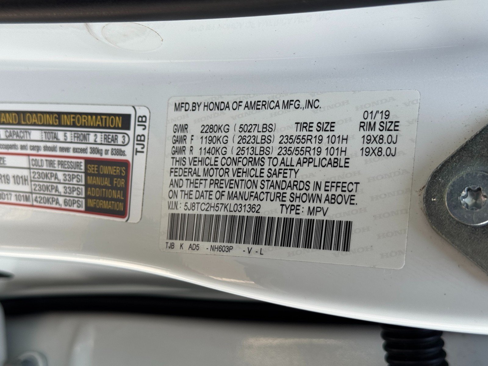 Used 2019 Acura RDX w/ Technology Package AWD/4WD image 47