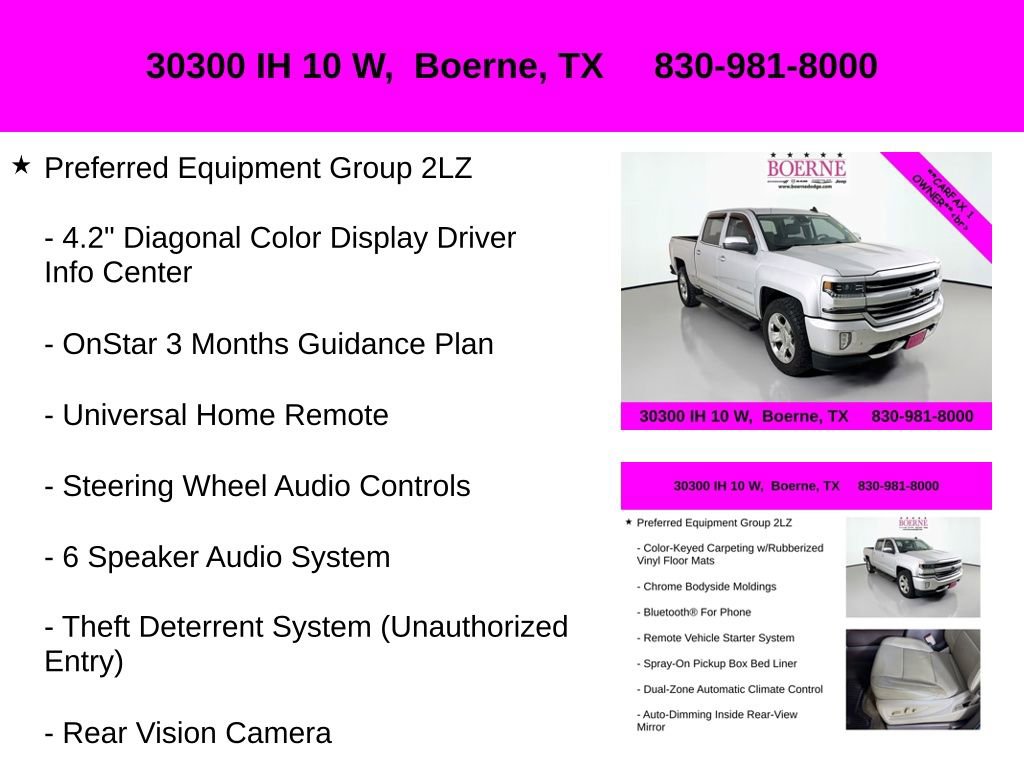 Used 2017 Chevrolet Silverado 1500 LTZ Z71 w/ LTZ Plus Package image 43