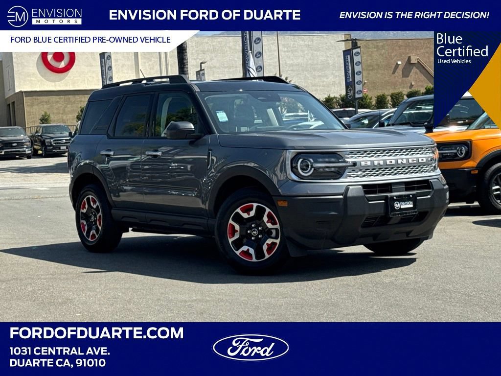 Certified 2025 Ford Bronco Sport Free Wheeling AWD/4WD image 1