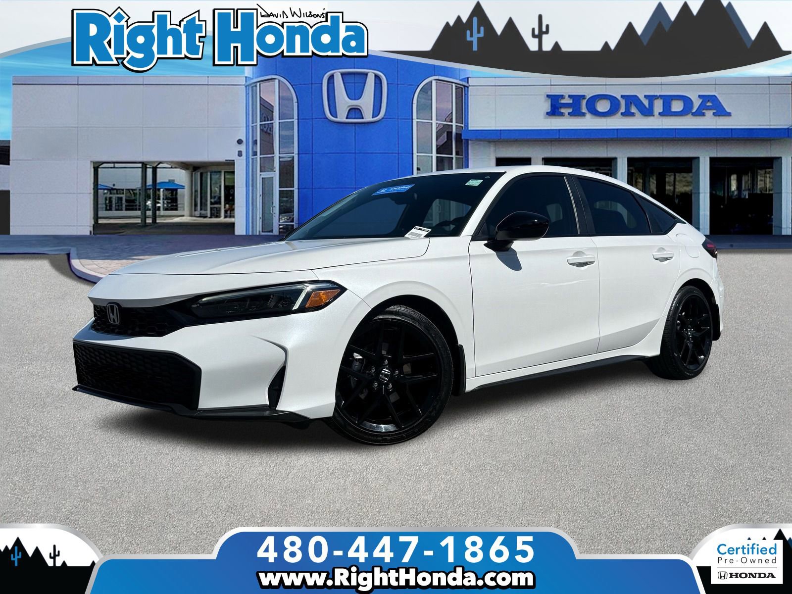 Certified 2025 Honda Civic Sport