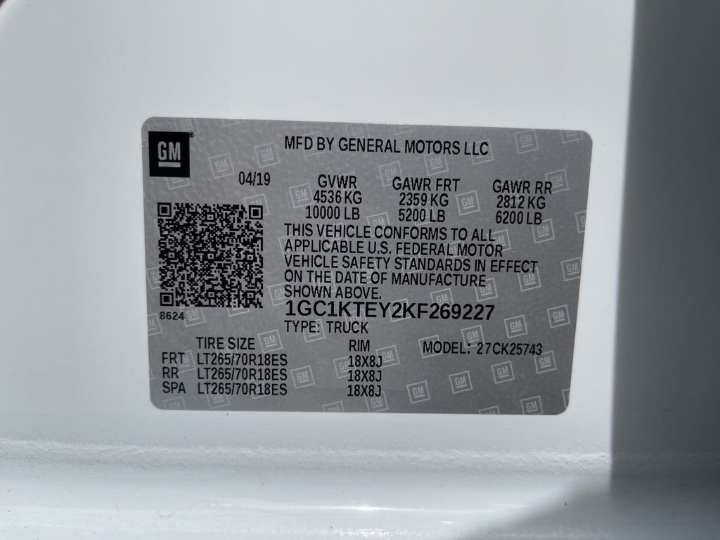 Used 2019 Chevrolet Silverado 2500 LTZ w/ Duramax Plus Package image 23