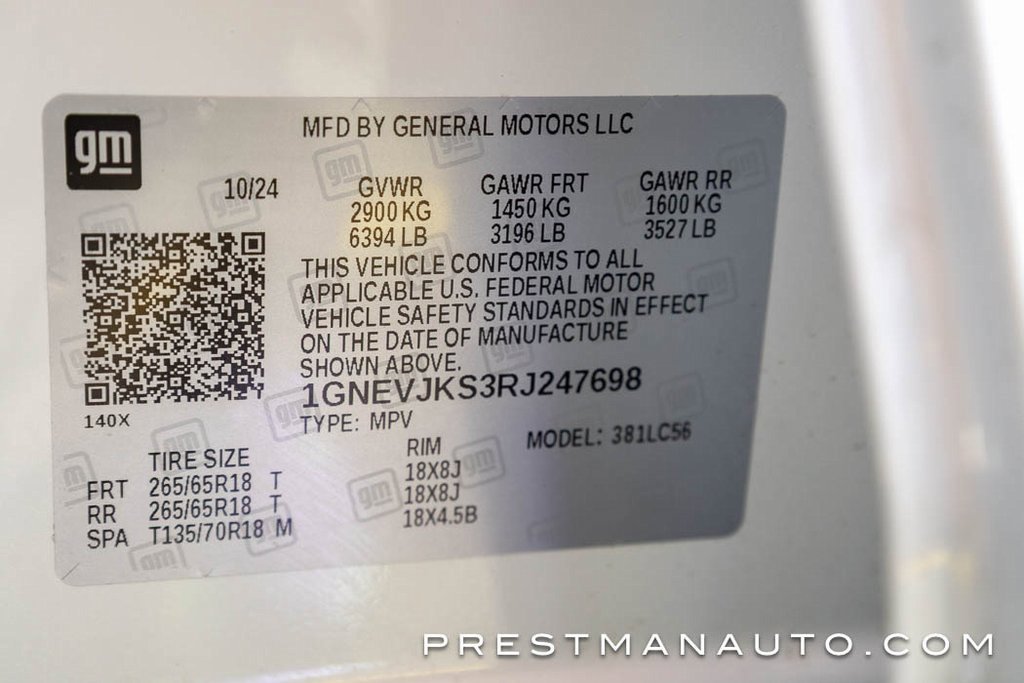 Used 2024 Chevrolet Traverse Z71 w/ Enhanced Driving Package image 44