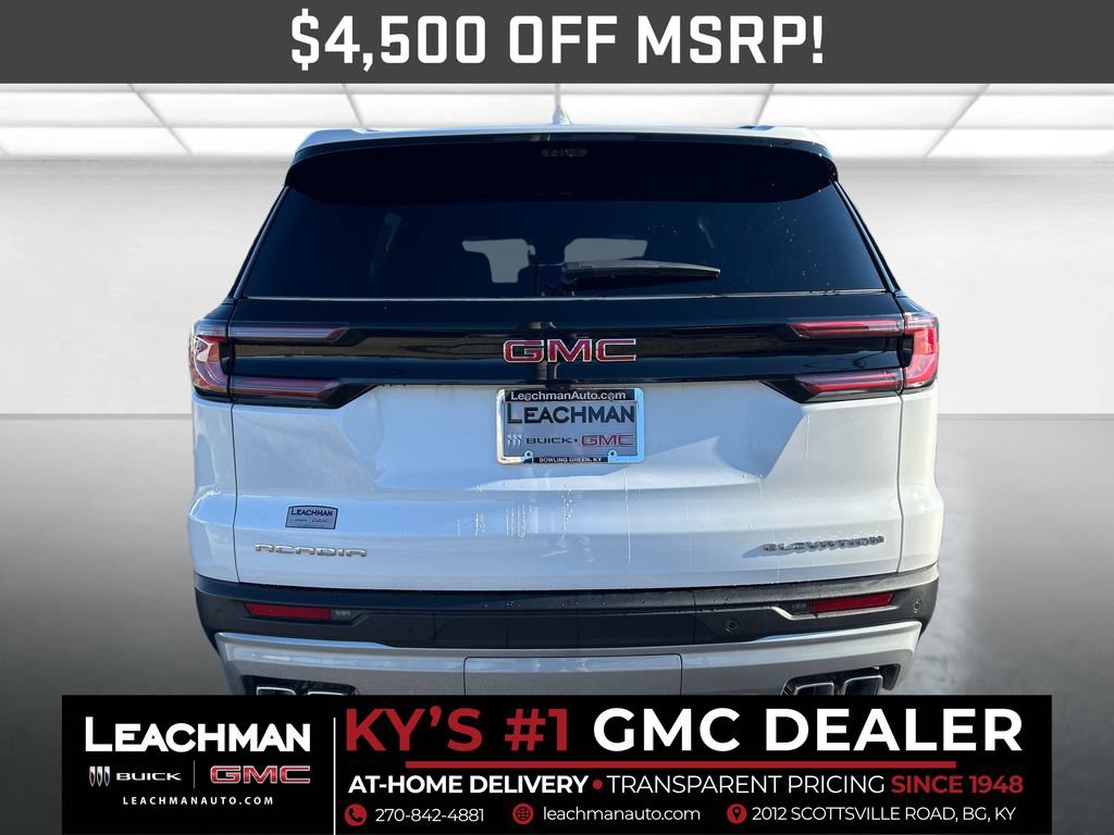 New 2026 GMC Acadia Elevation w/ LPO, Floor Liner Package FWD image 4