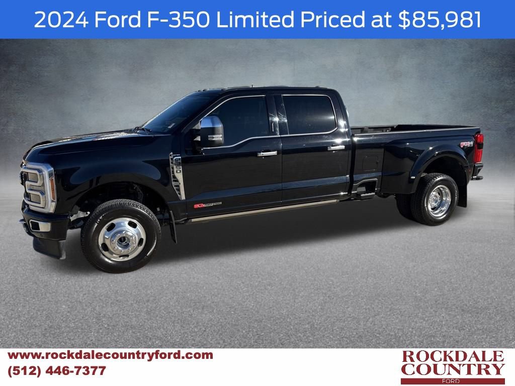 Used 2024 Ford F350 Limited w/ FX4 Off-Road Package