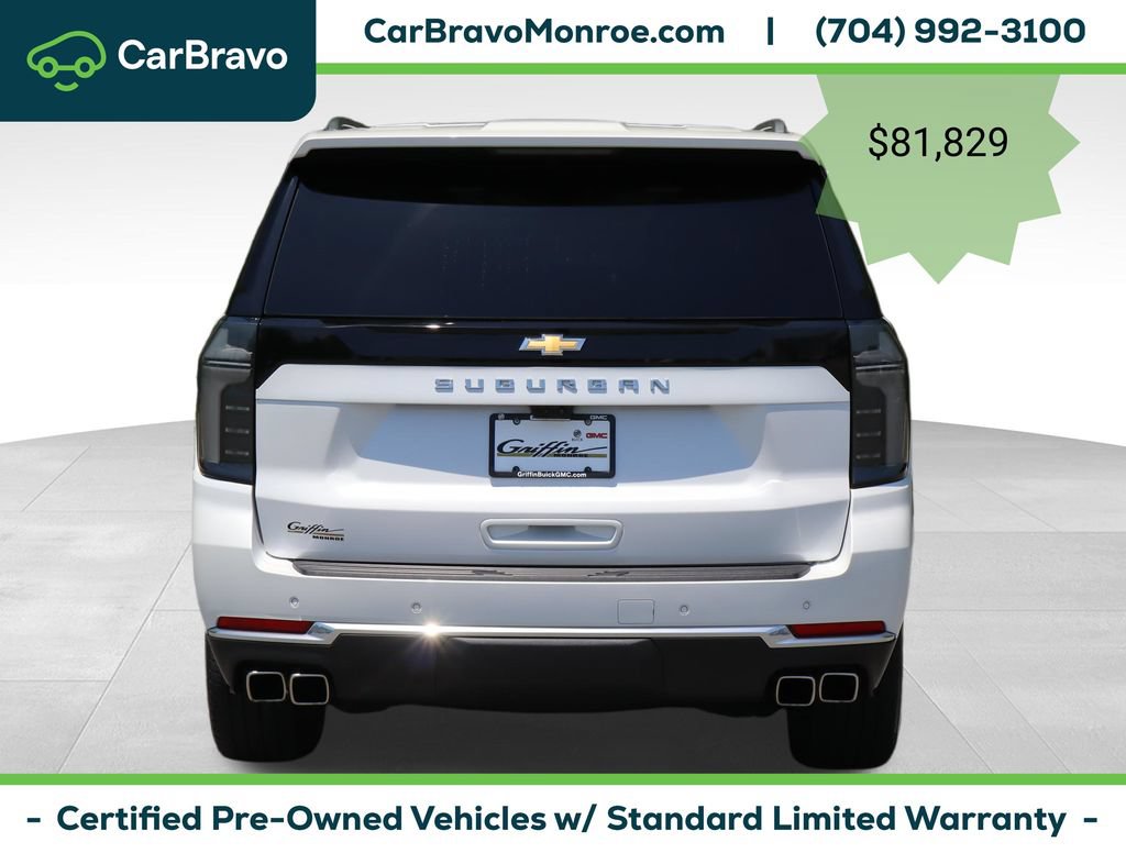 Certified 2025 Chevrolet Suburban High Country AWD/4WD image 5