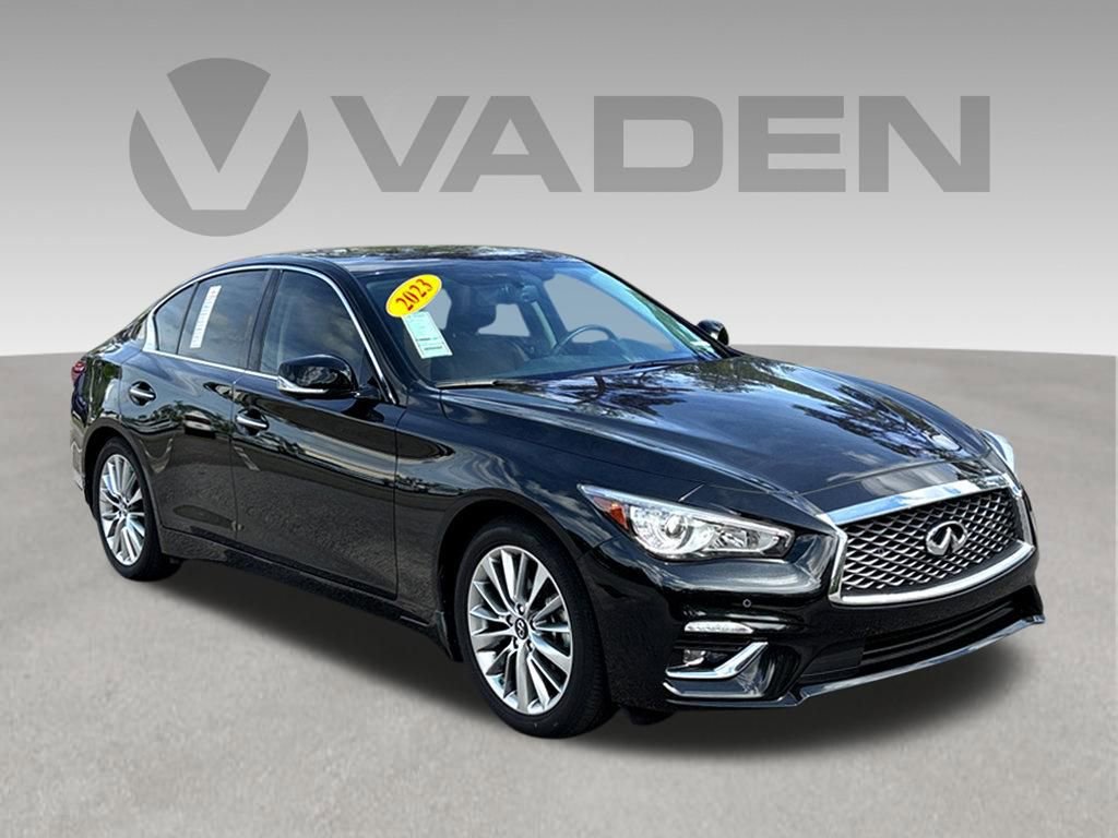 Certified 2023 INFINITI Q50 Luxe w/ Cargo Package image 1