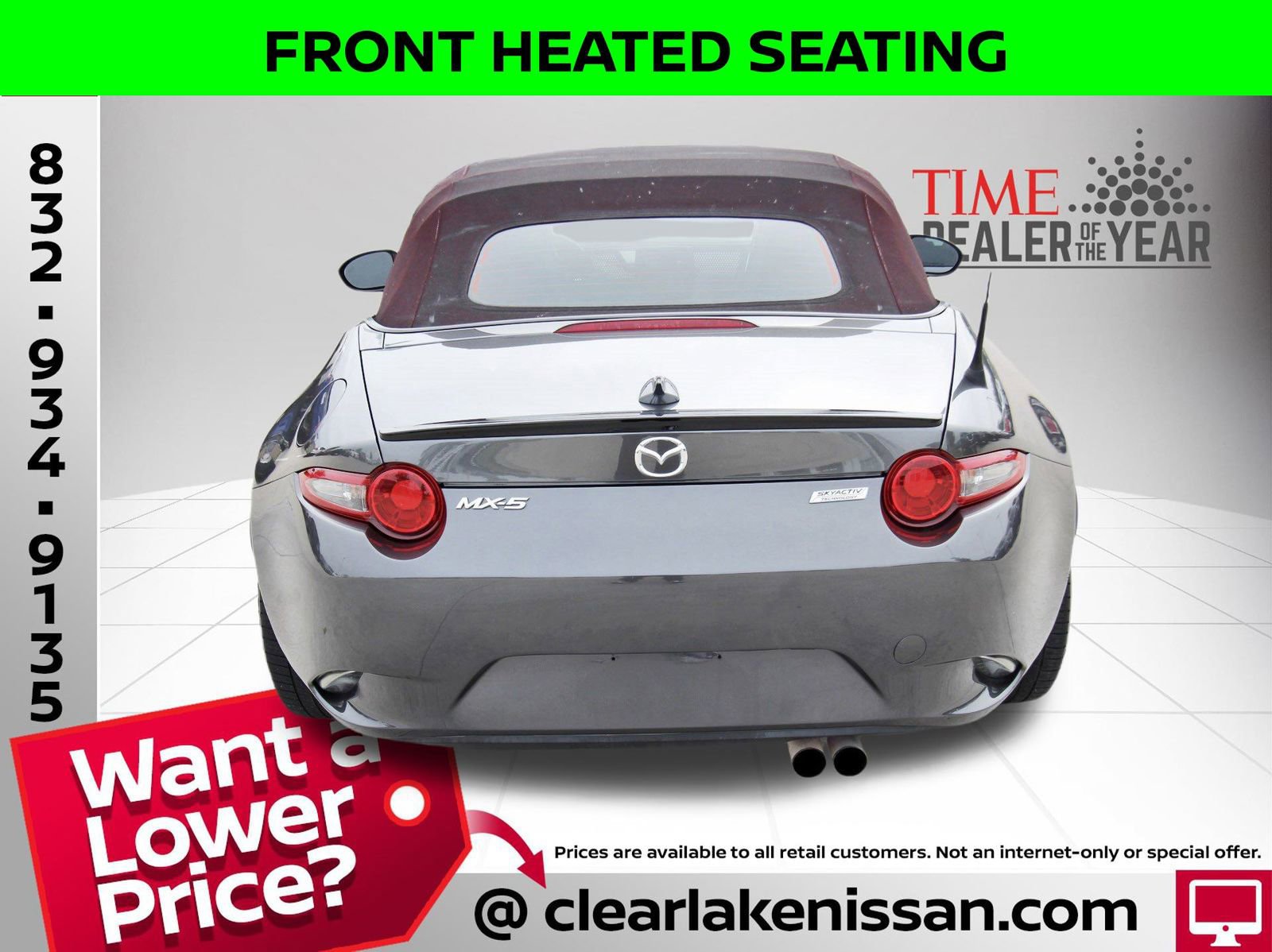 Used 2018 MAZDA MX-5 Miata Club image 6