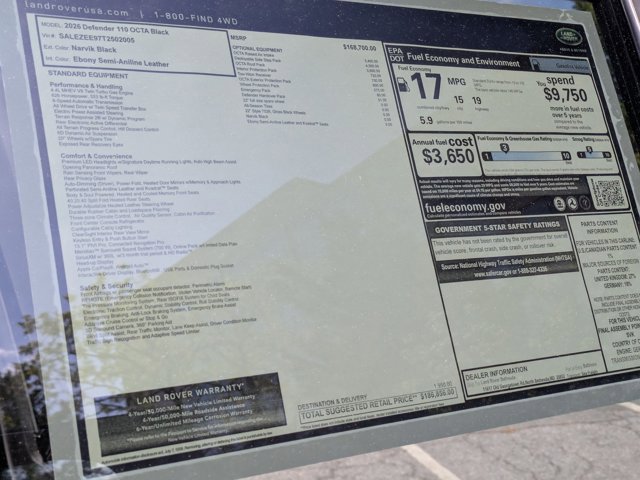 New 2026 Land Rover Defender 110 OCTA image 20