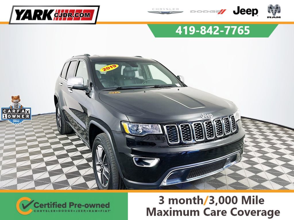 Certified 2019 Jeep Grand Cherokee Limited