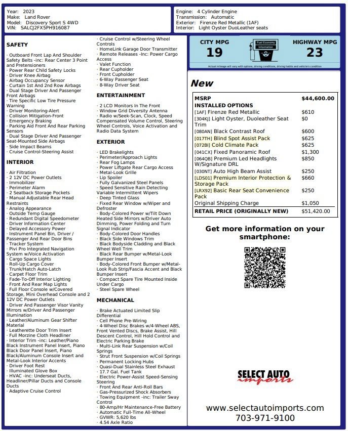 Used 2023 Land Rover Discovery Sport S image 2