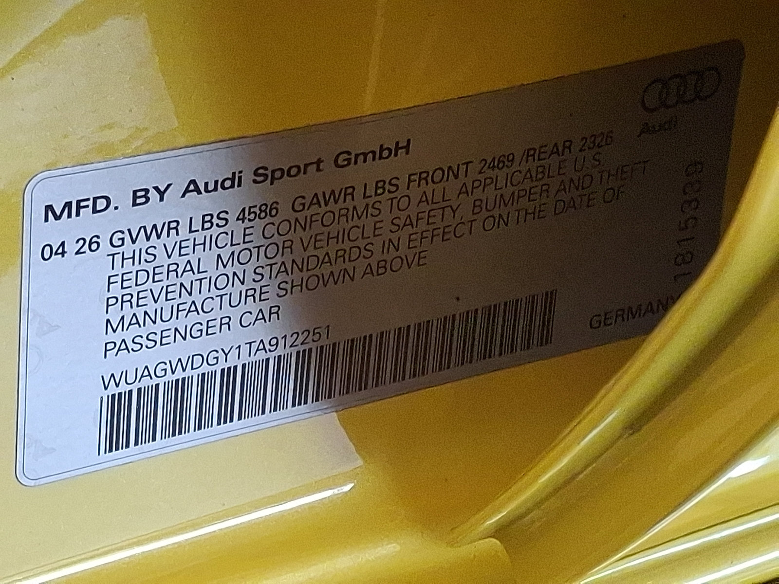 New 2026 Audi RS 3 AWD/4WD image 18