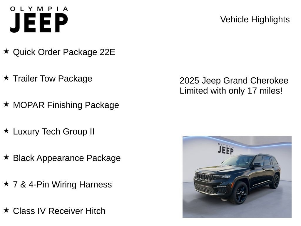 New 2025 Jeep Grand Cherokee Limited image 6