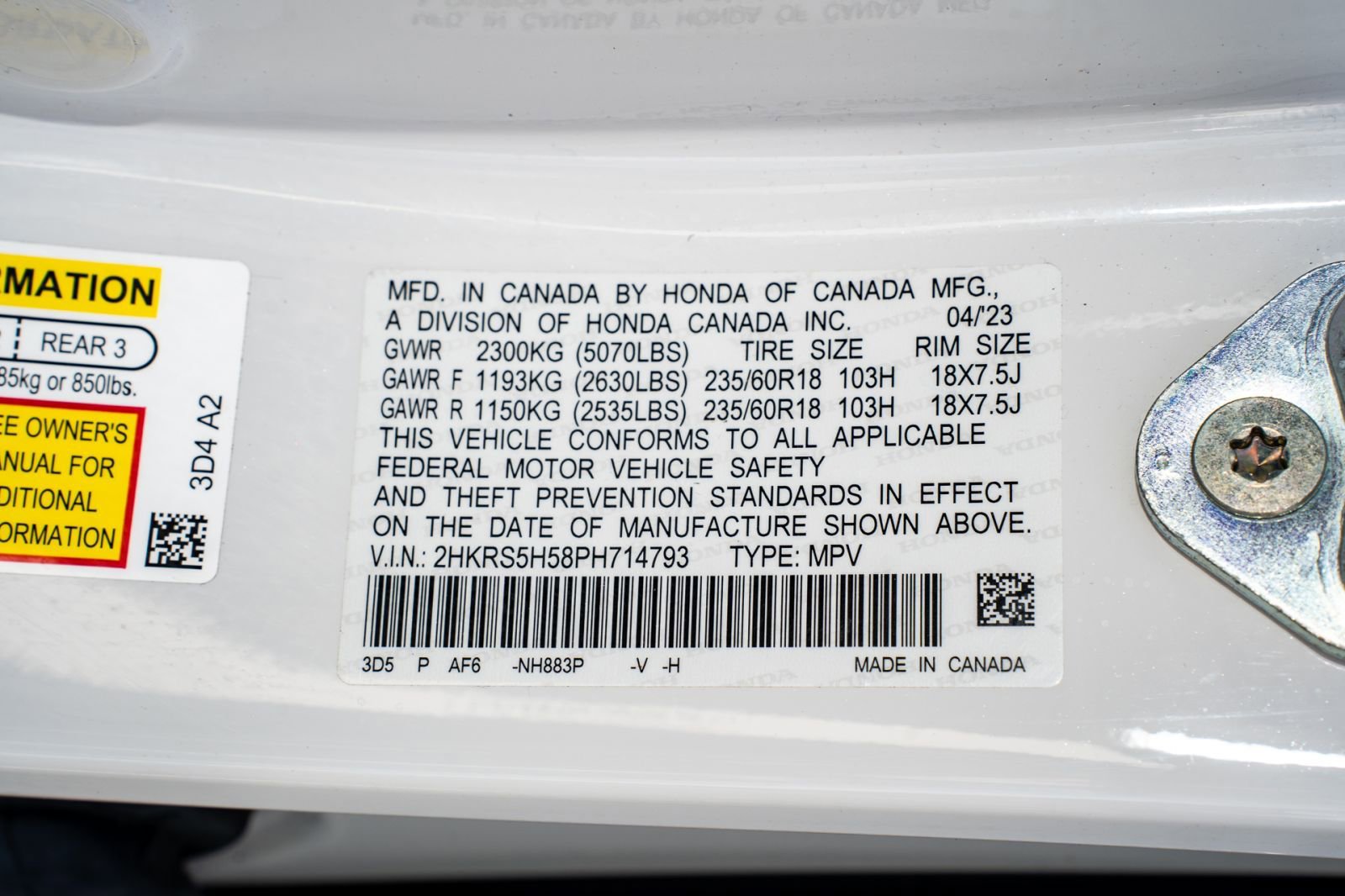 Certified 2023 Honda CR-V Sport image 39