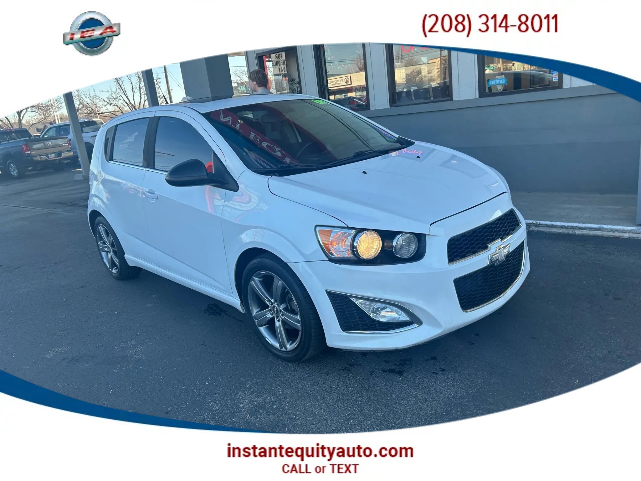 Used 2013 Chevrolet Sonic RS FWD image 1
