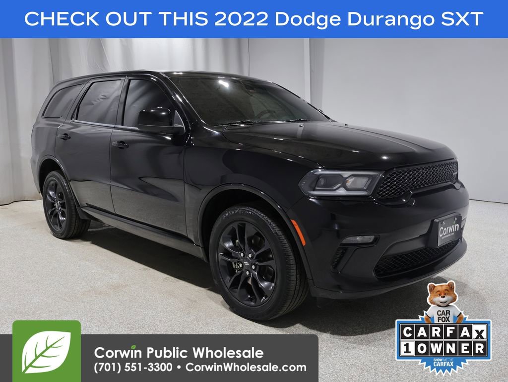 Used 2022 Dodge Durango SXT w/ Blacktop Package