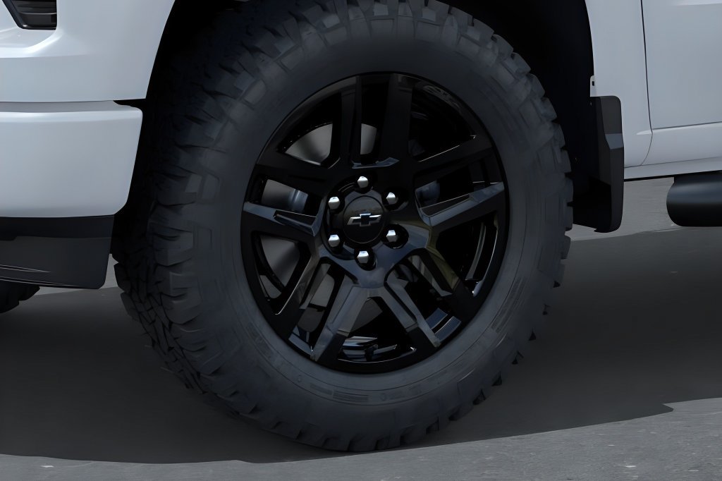 New 2026 Chevrolet Silverado 1500 Custom w/ Turbomax Blackout Package RWD image 10