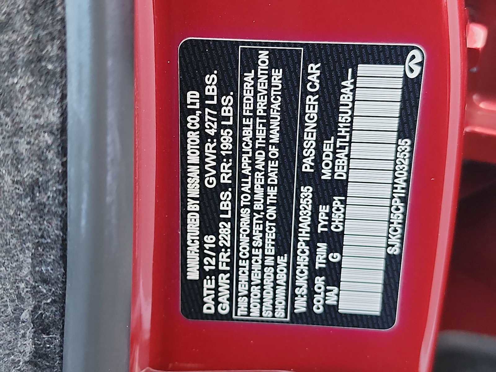 Used 2017 INFINITI QX30 Sport FWD image 28