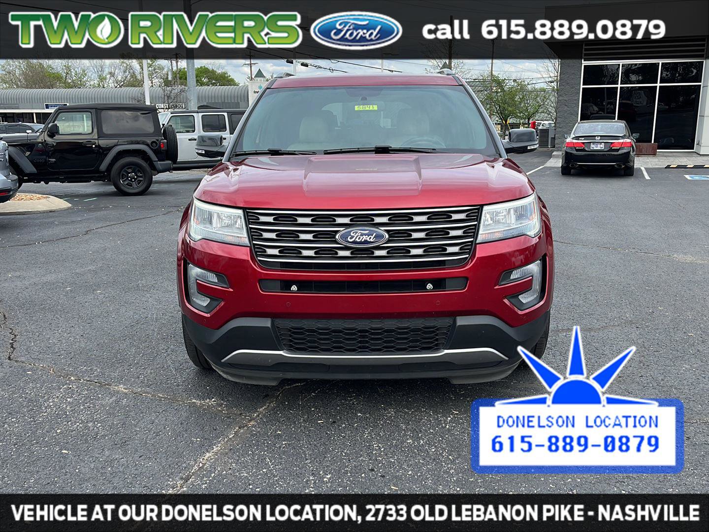 Used 2017 Ford Explorer XLT w/ Equipment Group 202A FWD image 3