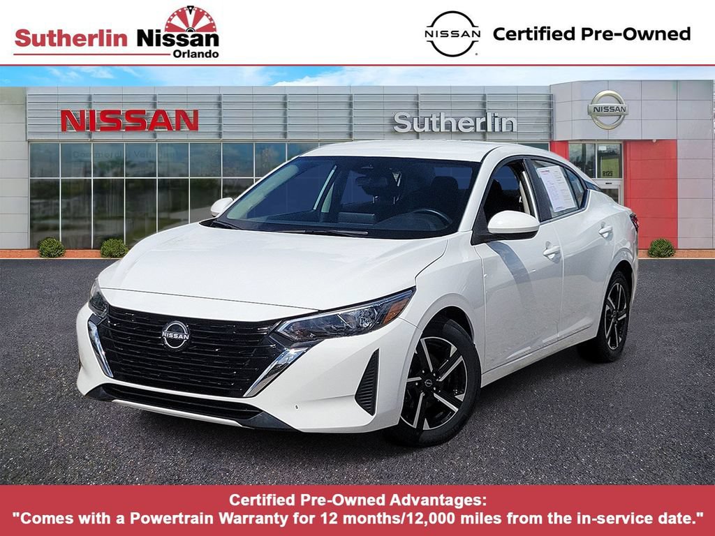 Certified 2025 Nissan Sentra SV