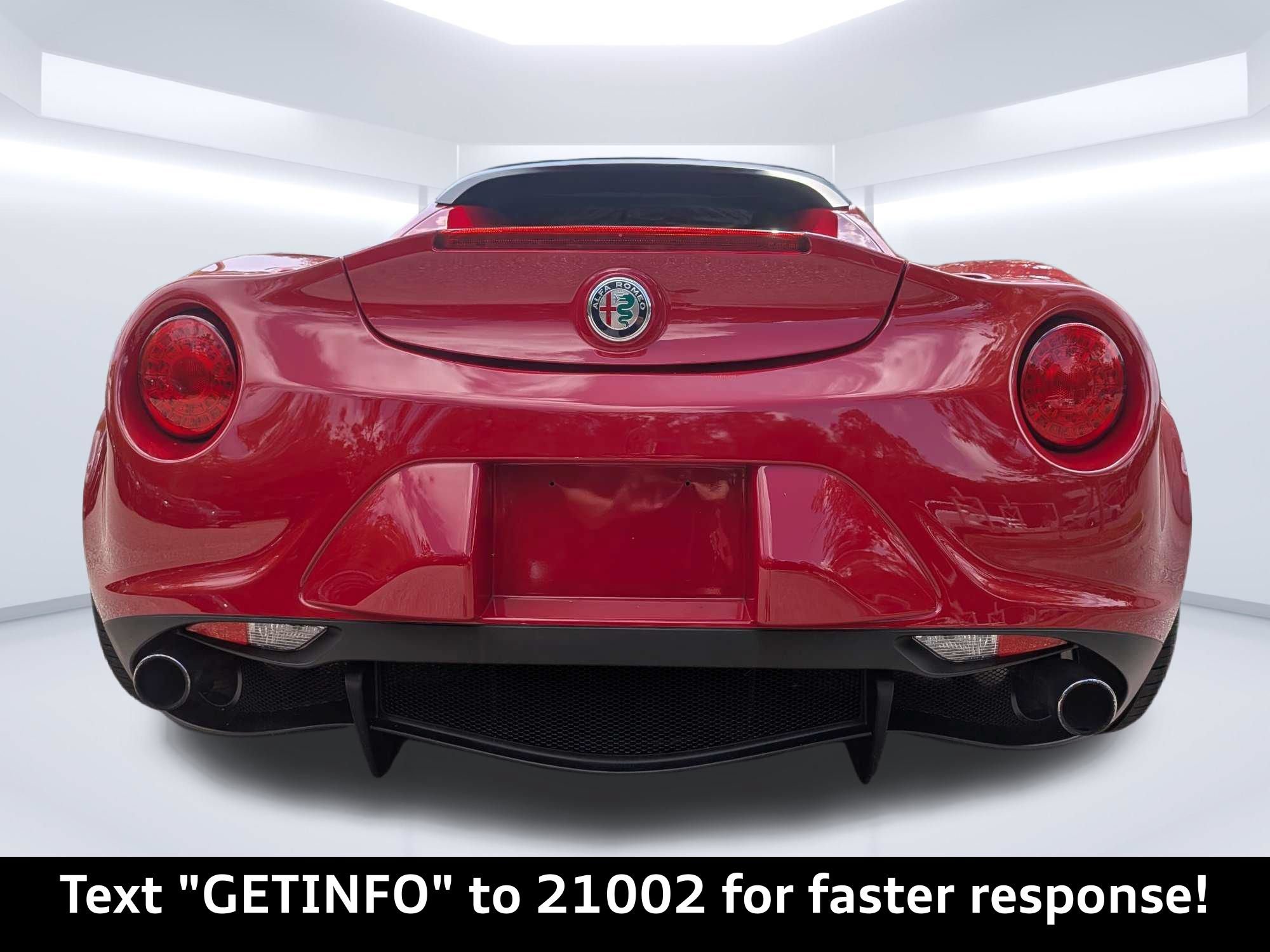 Used 2018 Alfa Romeo 4C Spider RWD image 5
