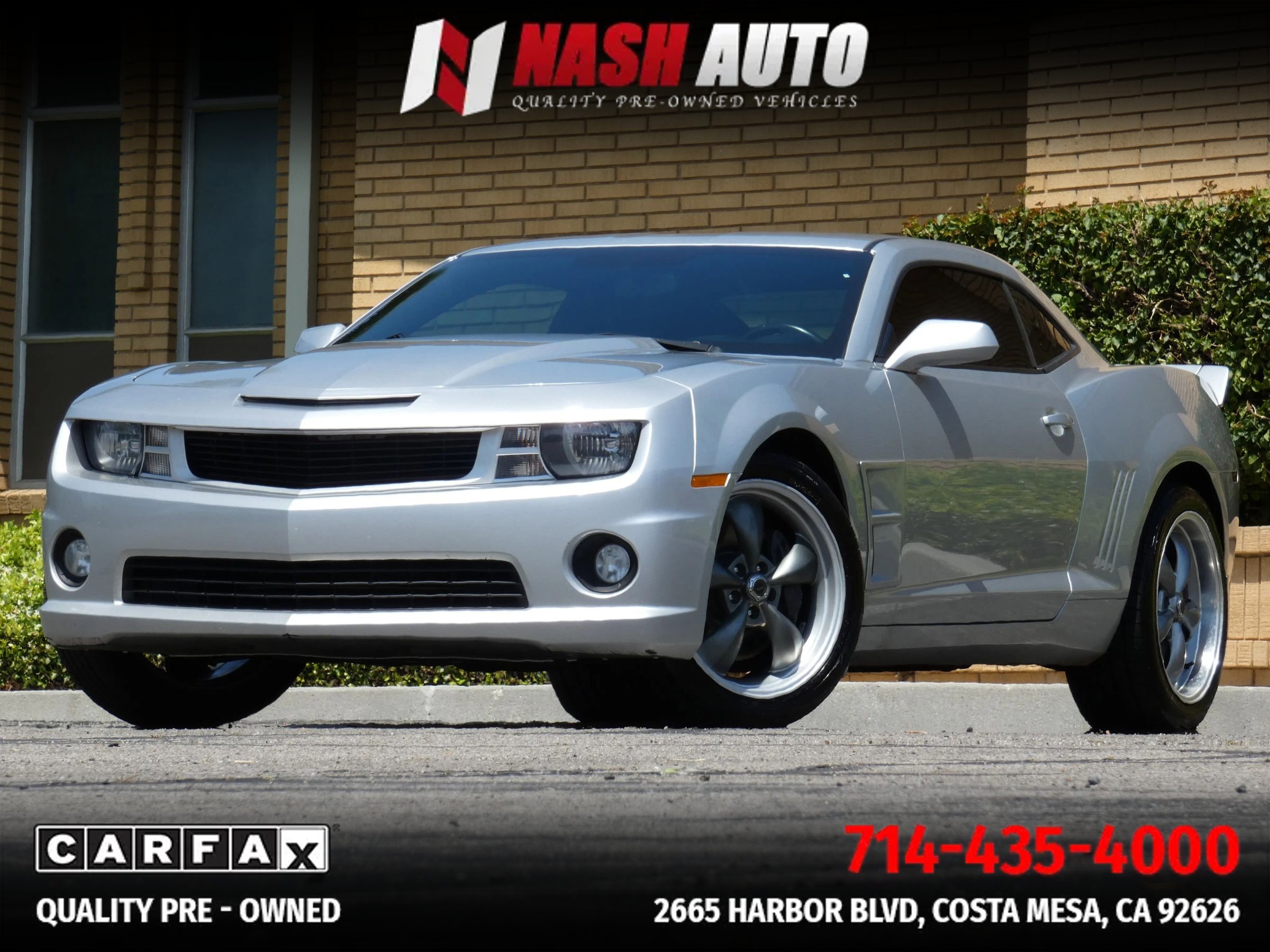 Used 2012 Chevrolet Camaro SS w/ Black Stripe Package image 2