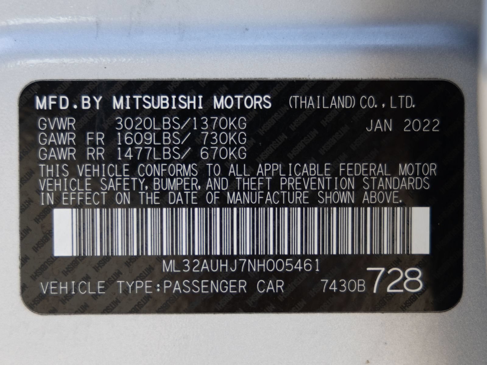 Used 2022 Mitsubishi Mirage ES FWD image 14