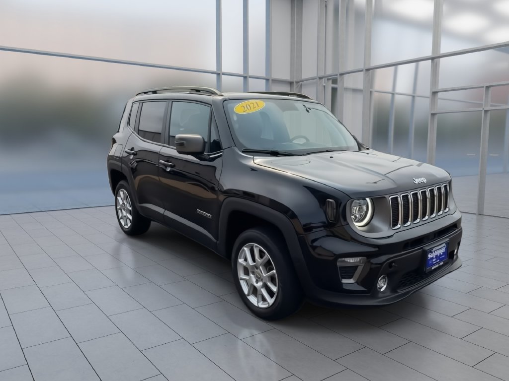 Used 2021 Jeep Renegade Limited w/ Sun & Sound Group AWD/4WD image 2