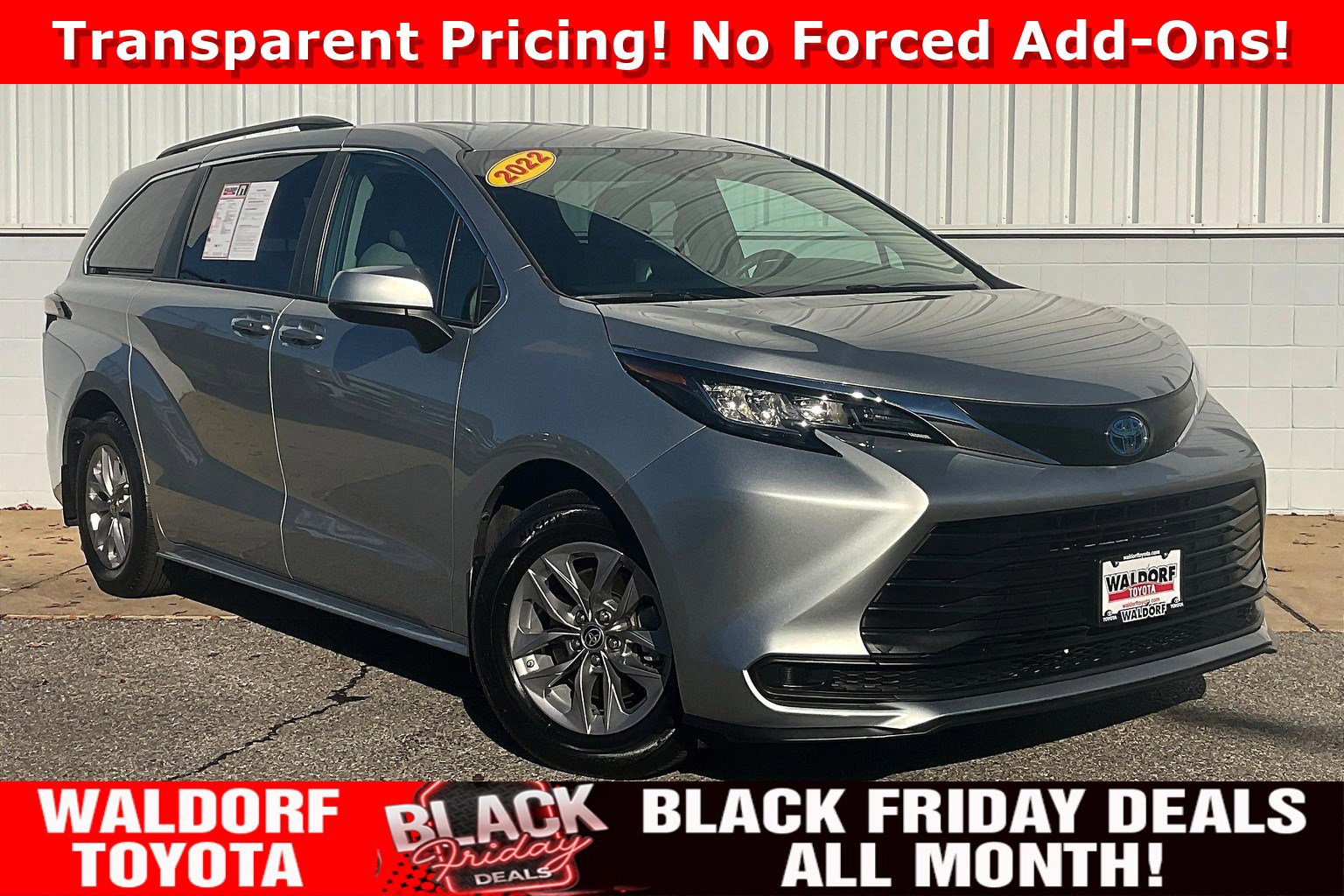 Used 2022 Toyota Sienna LE