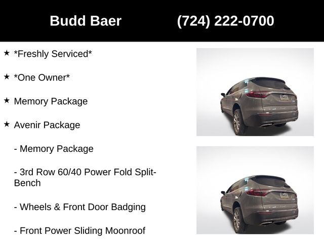 Used 2018 Buick Enclave Avenir w/ Avenir Technology Package image 3