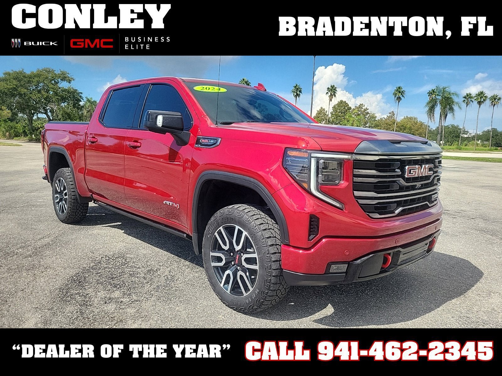 Used 2024 GMC Sierra 1500 AT4 w/ Technology Package AWD/4WD image 1