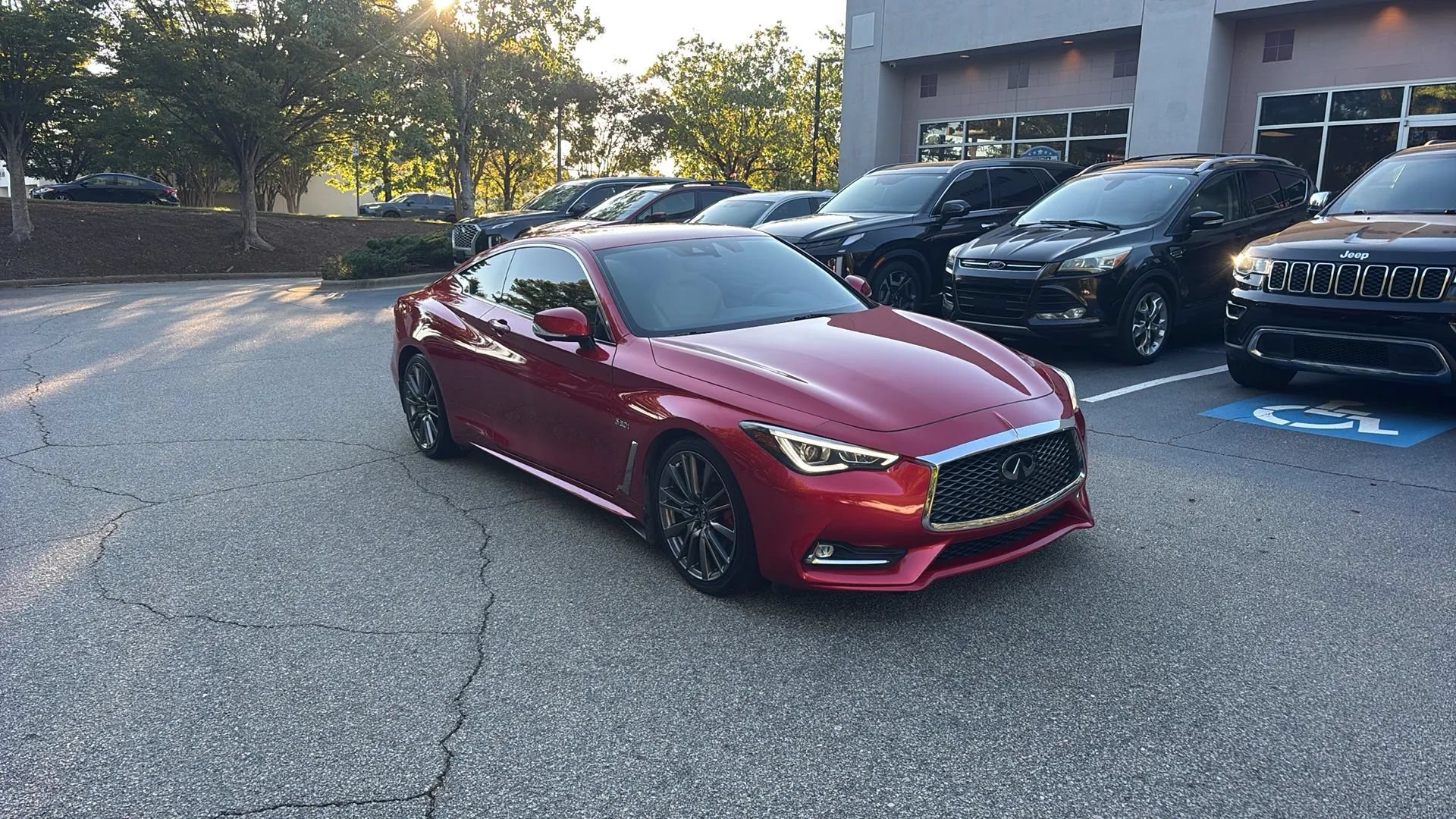 Used 2017 INFINITI Q60 Red Sport 400 RWD image 3