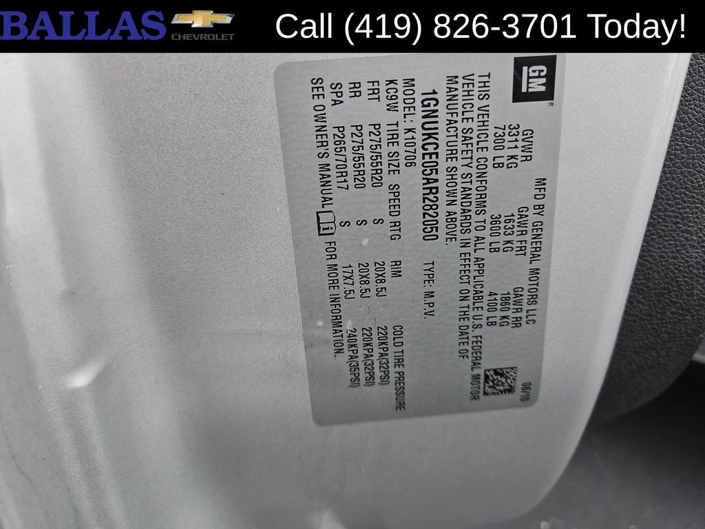 Used 2010 Chevrolet Tahoe LTZ AWD/4WD image 11