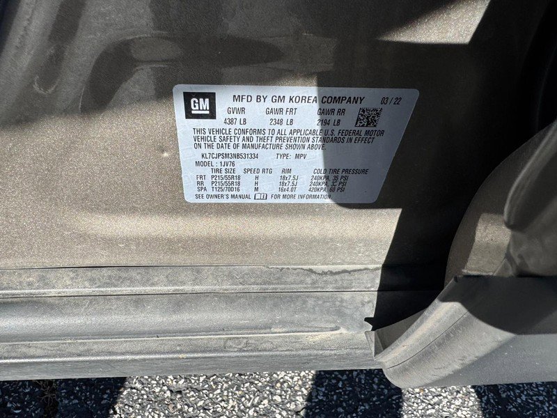 Certified 2022 Chevrolet Trax LT w/ Sport Edition image 22