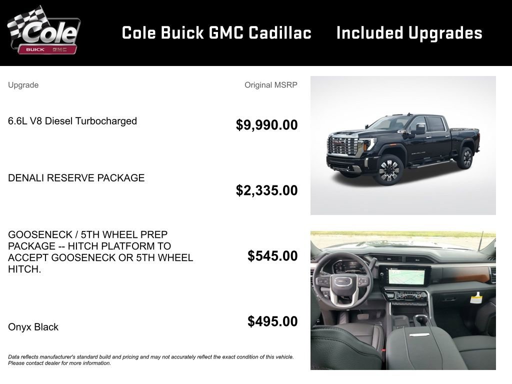 New 2025 GMC Sierra 2500 Denali w/ Denali Reserve Package image 3