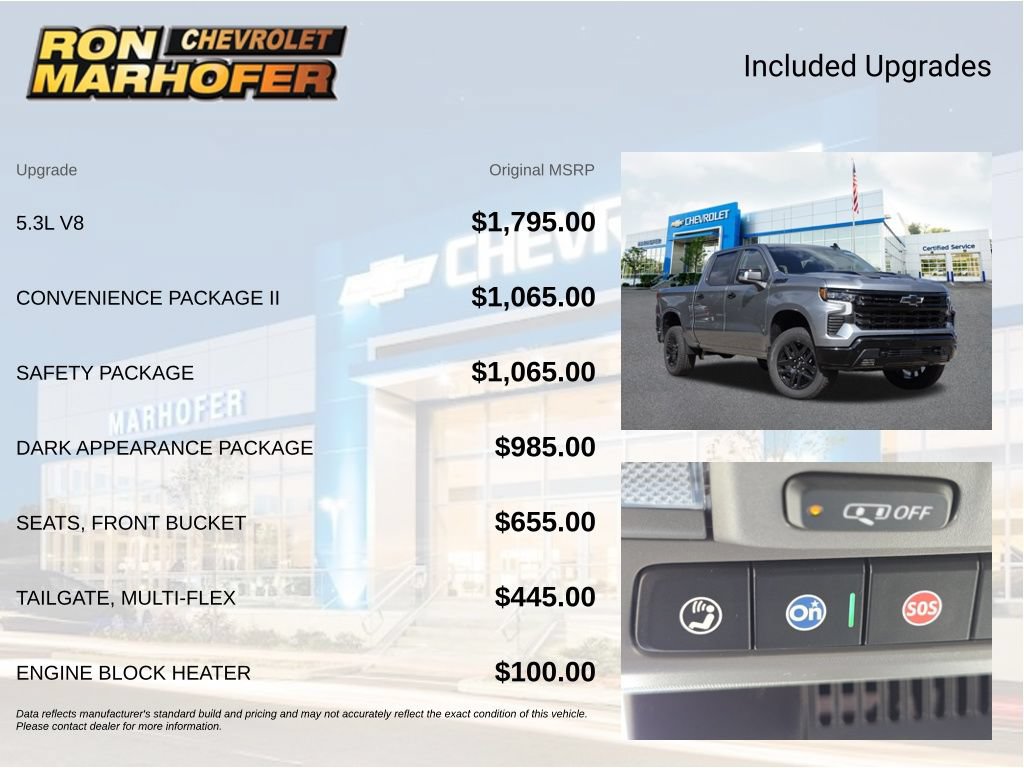 New 2026 Chevrolet Silverado 1500 LT Trail Boss w/ Safety Package AWD/4WD image 6
