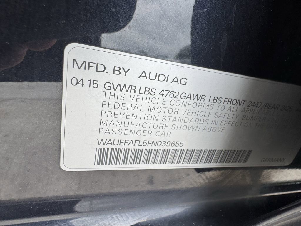 Used 2015 Audi A4 2.0T Premium Plus w/ Technology Package FWD image 32