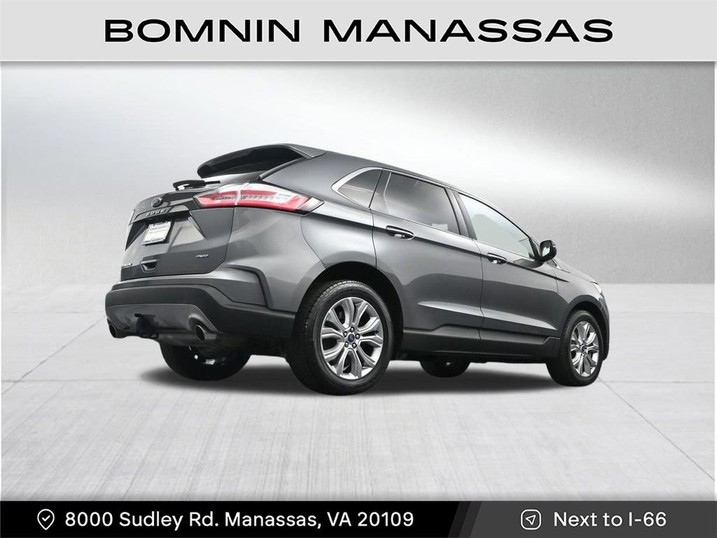 Used 2022 Ford Edge Titanium w/ Class II Trailer Tow Package AWD/4WD image 33