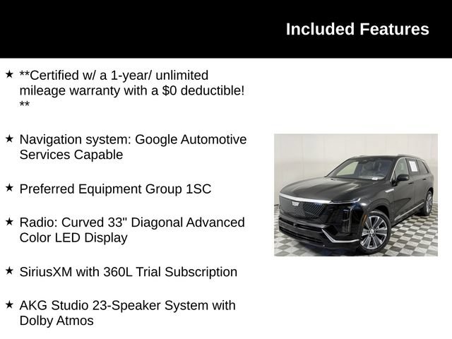 Certified 2026 Cadillac Vistiq Luxury AWD/4WD image 4