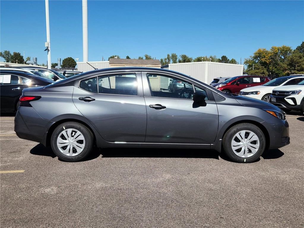 New 2025 Nissan Versa S w/ Trunk Package FWD image 2