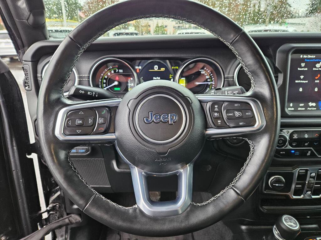 Used 2021 Jeep Wrangler Unlimited Sahara 4xe w/ Cold Weather Group image 22