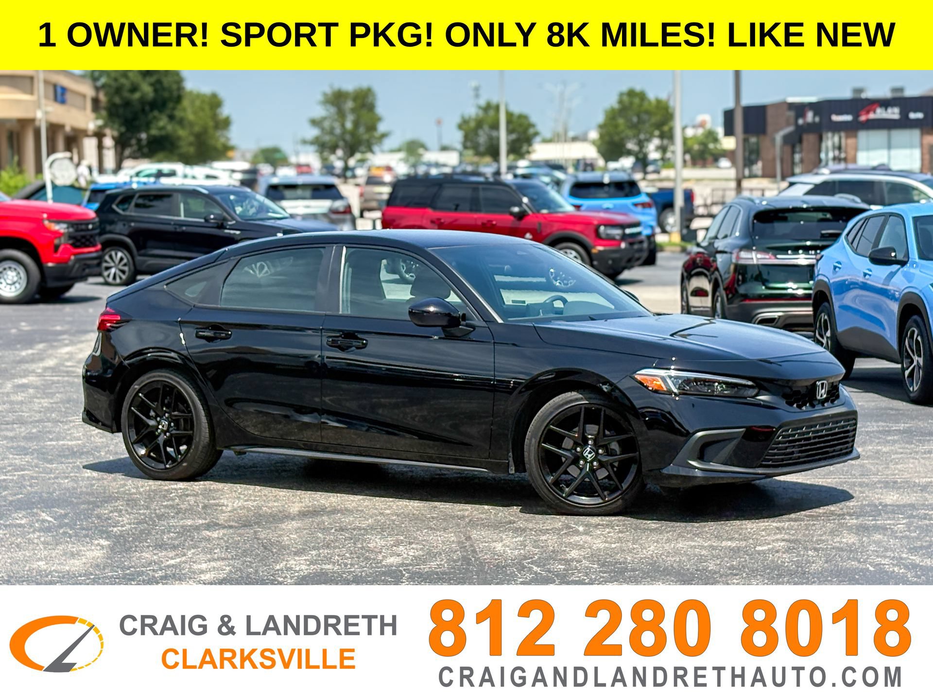 Used 2022 Honda Civic Sport image 1