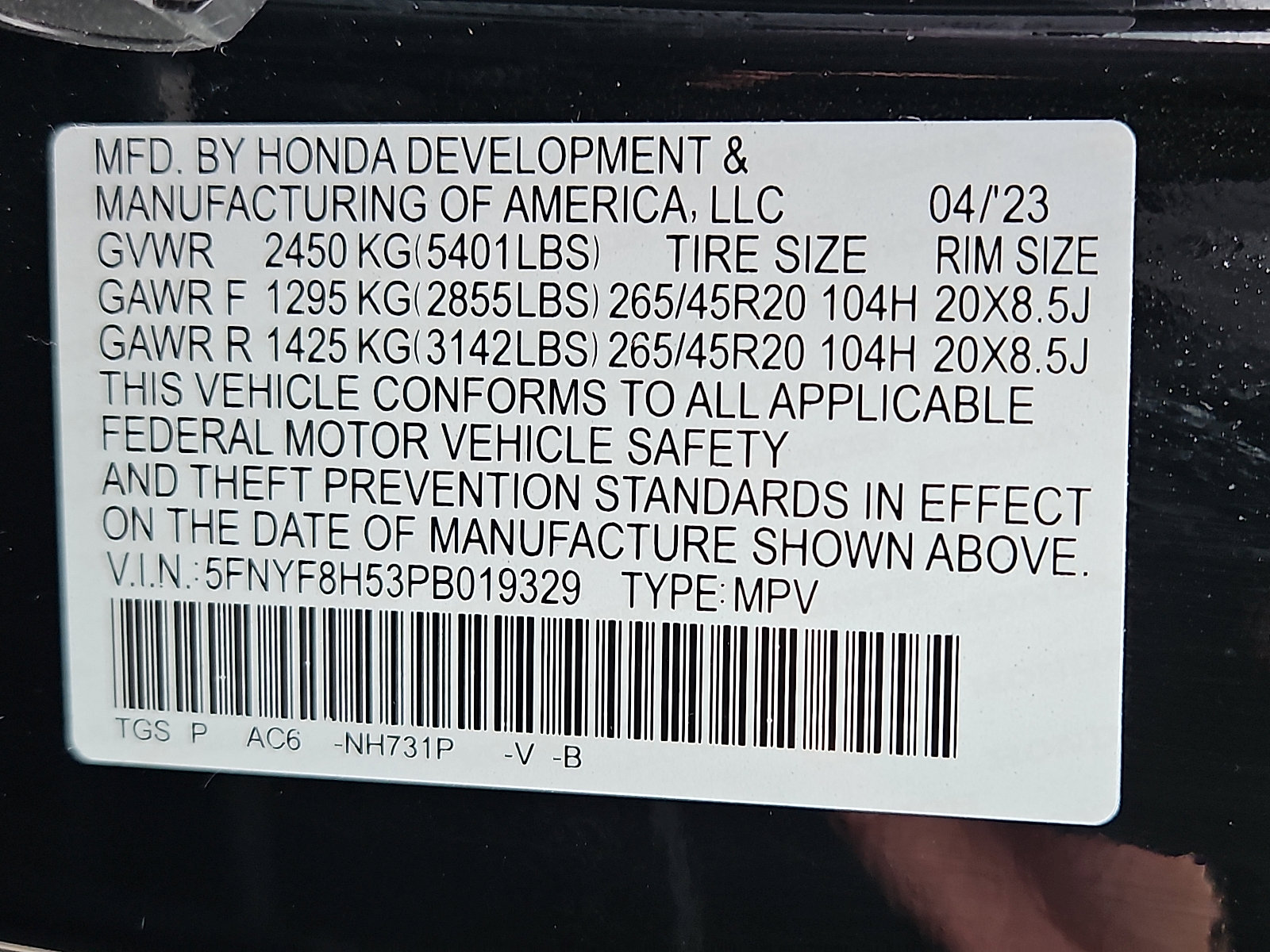 Used 2023 Honda Passport EX-L image 28
