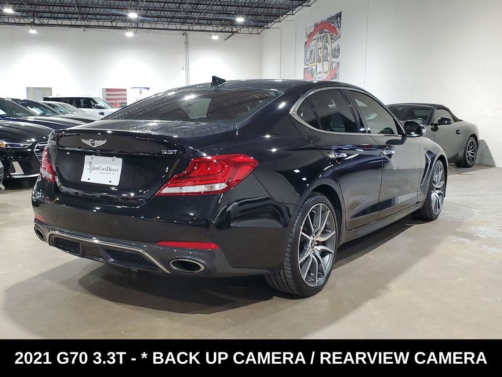 Used 2021 Genesis G70 3.3T RWD image 9