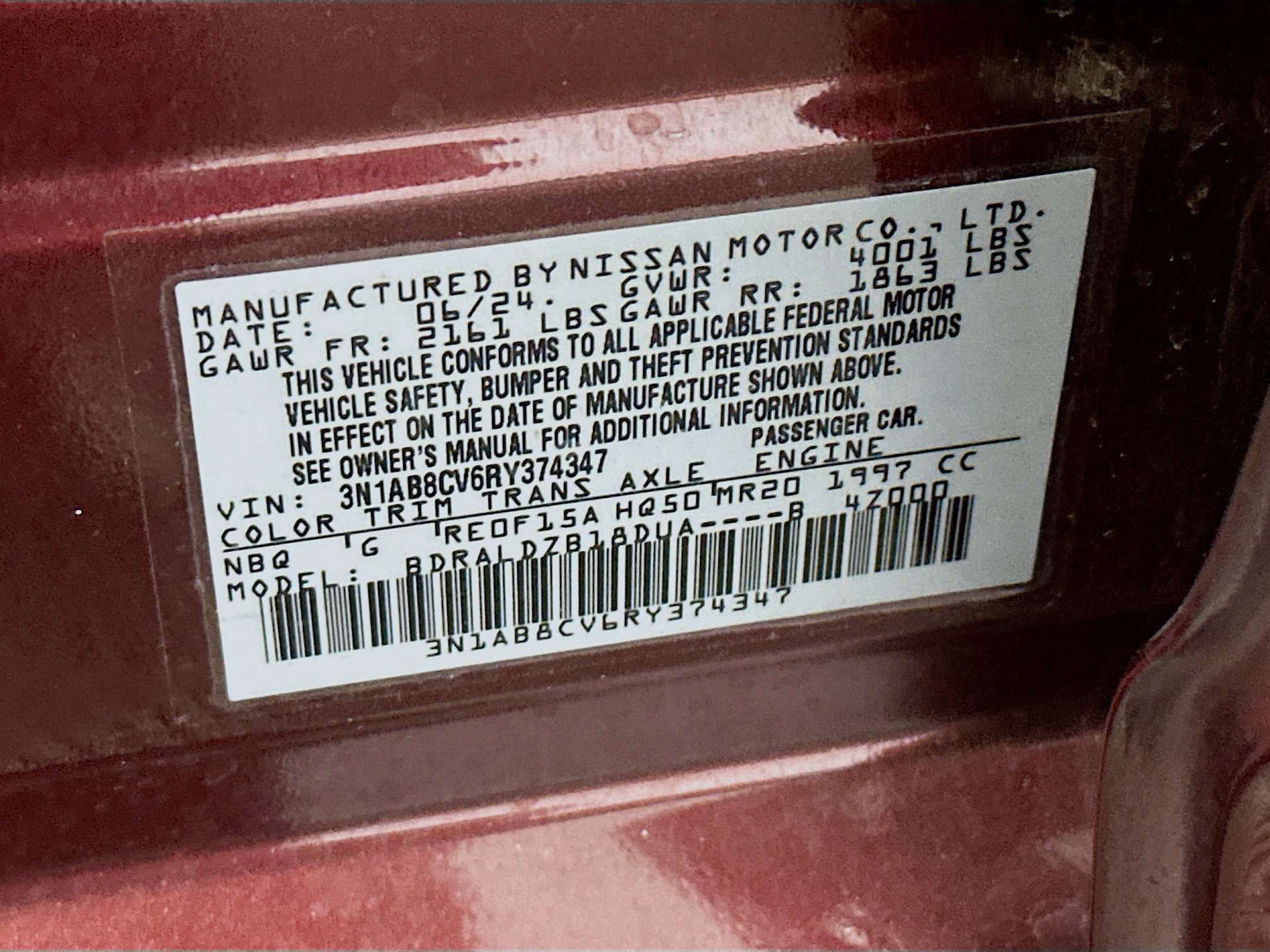 Used 2024 Nissan Sentra SV image 12