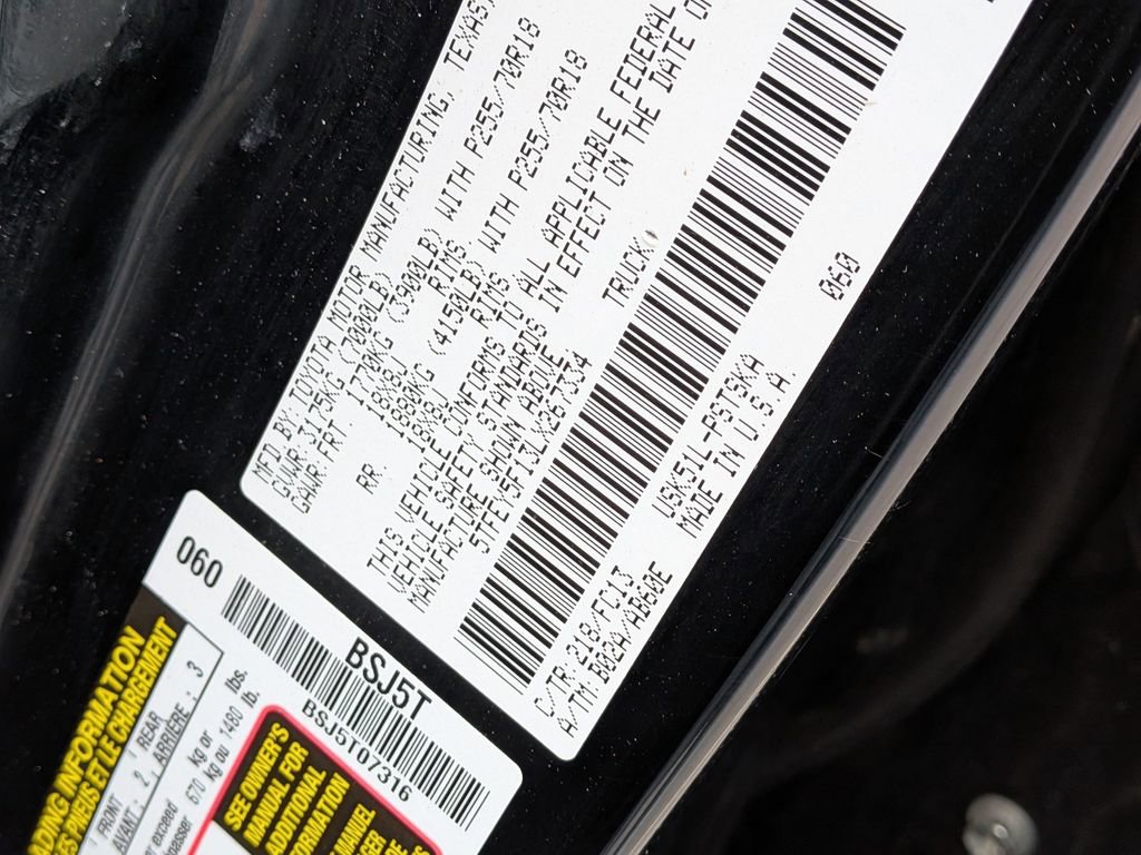 Used 2020 Toyota Tundra SR5 w/ SX Package image 32