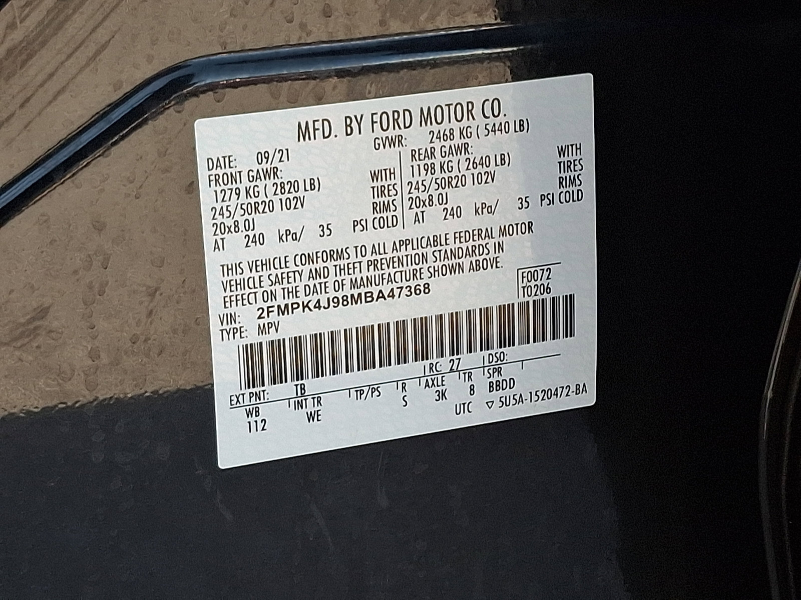 Used 2021 Ford Edge ST-Line w/ Class II Trailer Tow Package image 27