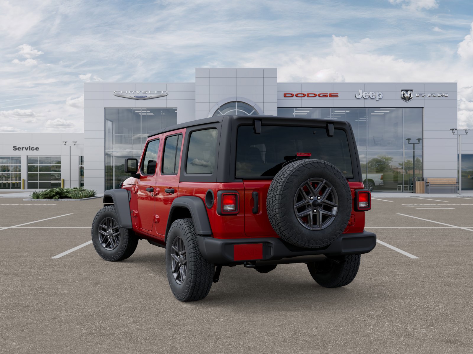 New 2025 Jeep Wrangler Unlimited Sport image 3