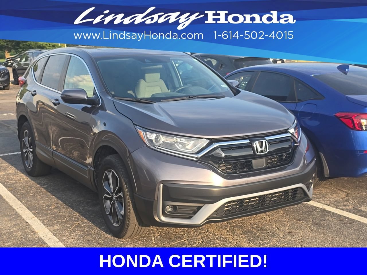 Certified 2021 Honda CR-V EX image 2