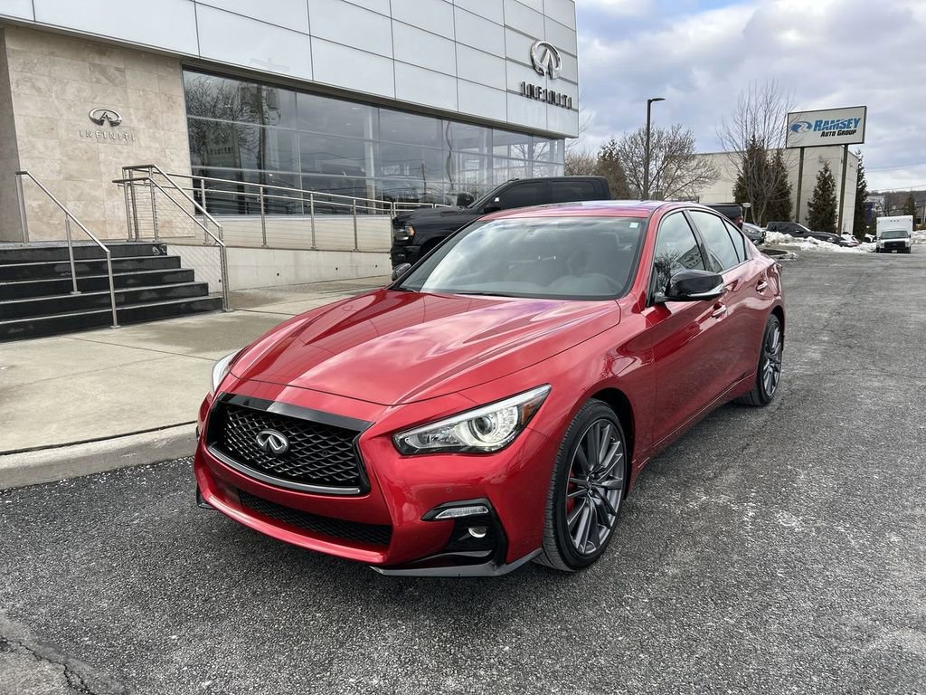 Certified 2024 INFINITI Q50 Red Sport 400 image 4