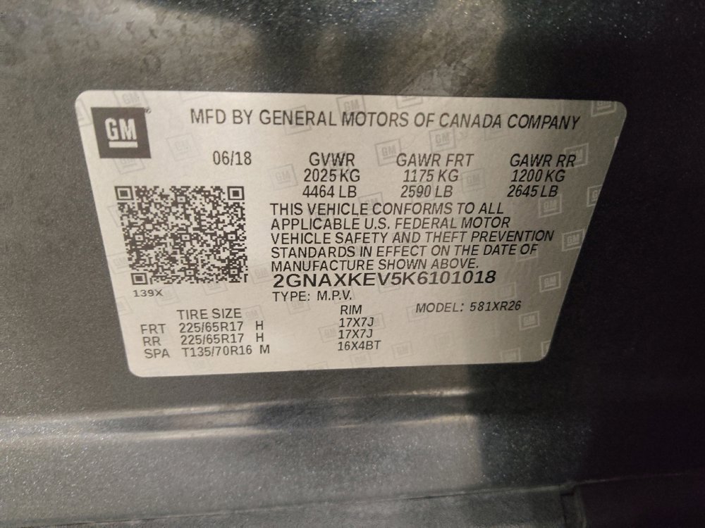 Used 2019 Chevrolet Equinox LT image 33